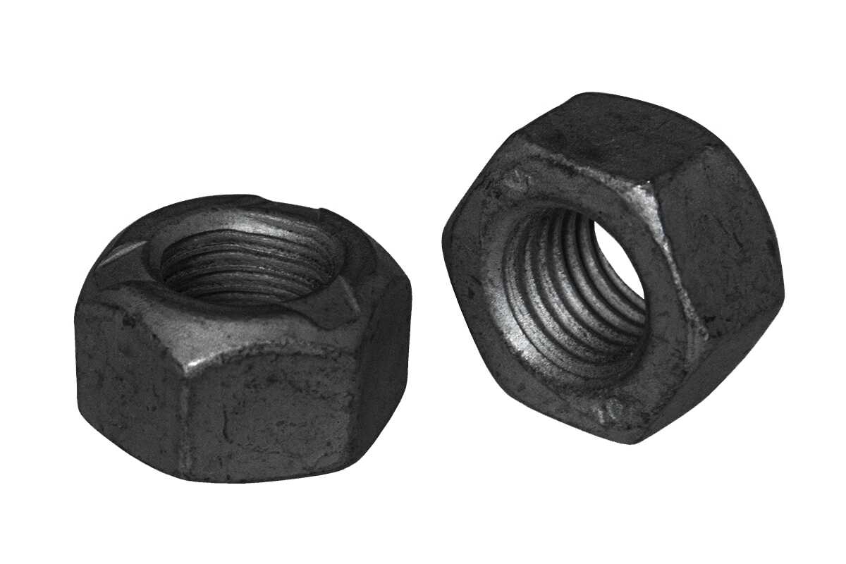 Гайка самостопорна М30, міцн 10, без покриття